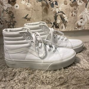 Vans high top platform